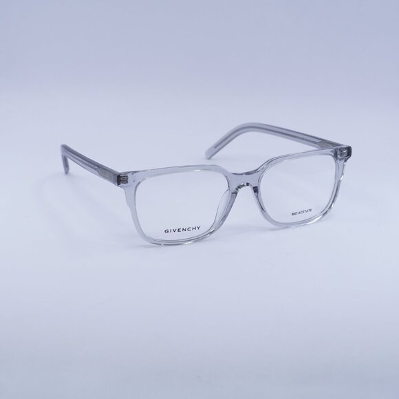 🕶️ New Givenchy GV50020I 020 Eyeglasses - Transparent Grey Frame - Picture 3 of 10